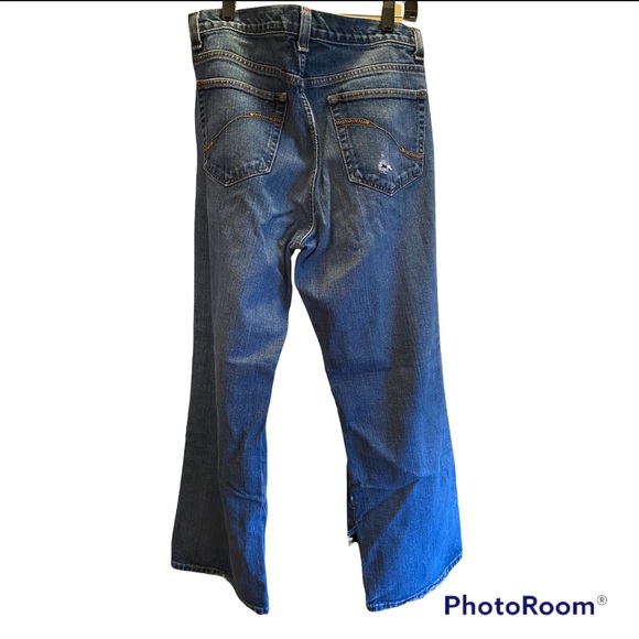 DKNY DENIM BLUE JEANS 2000s DKNY UNISEX DISTRESSED DENIM BLUE JEANS ⭐️⭐️⭐️⭐️⭐️ - Picture 13 of 13